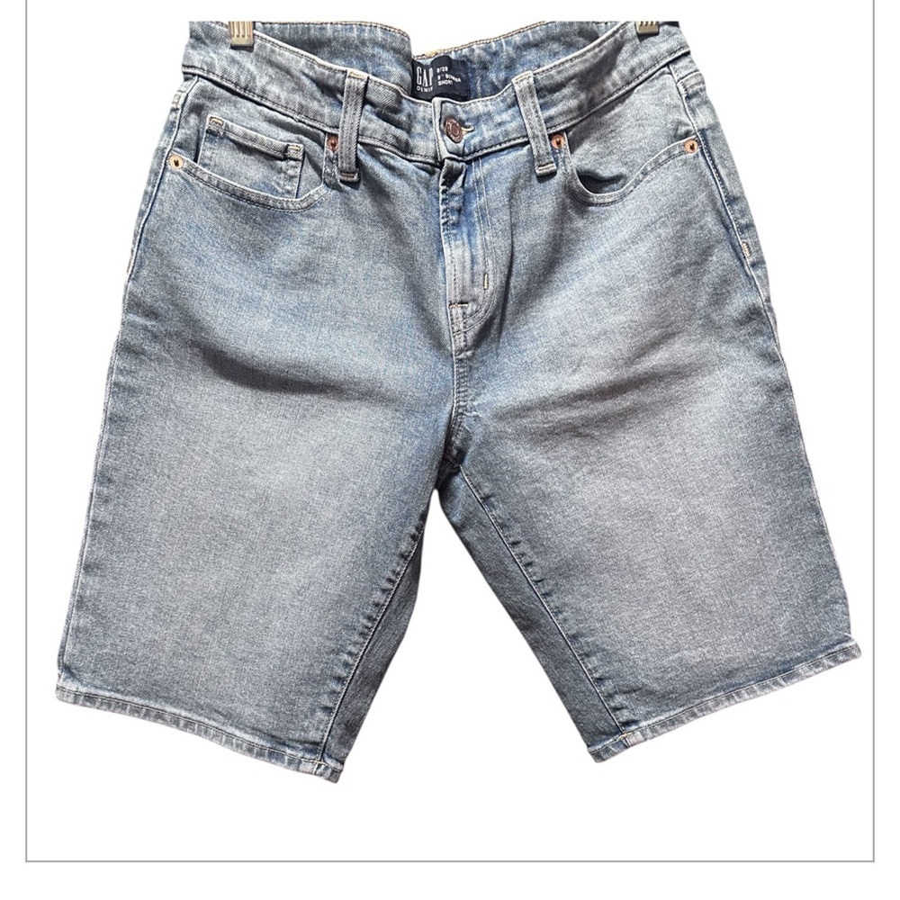 Woman’s Gap Blue Jean Bermuda Shorts Jean Short Jorts